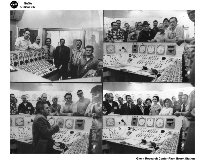 Space History Photo: Bill Fecych Shutting Down the Reactor